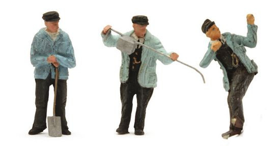 Artitec 387.178 - Satz Figuren Dampflokpersonal "Jacob Olie" 3 Figuren