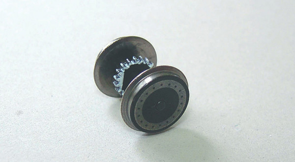Piko 56174 - Radsatz BR 185 bedruckt Wechselstrom ohne Haftreifen (2 Stück)