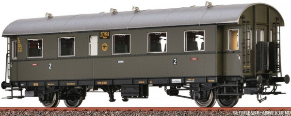 Brawa 46799 - Einheits-Durchgangswagen Bi-29 DRG, Epoche II, AC Analog