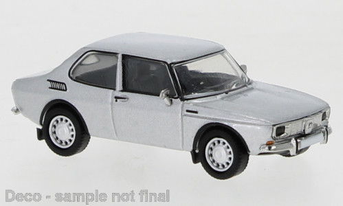 PCX870340 - Saab 99 silber, 1970,
