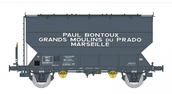 REE WB-881 - SNCF Getreidewagen 2-achsig Ep.3, "Grands moulins du Prado"