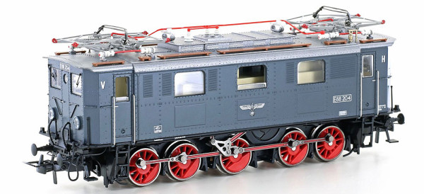 Jägerndorfer JC12602 - DRG Ellok BR E88 graublau Ep.2, AC-digital + Sound
