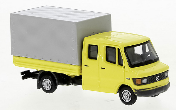 Brekina 36950 - Mercedes L 307 D Doka hellgelb, 1988,