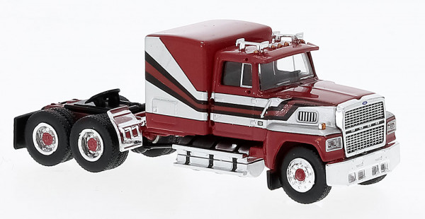 Brekina 85875 - Ford LTL 9000 rot, silber, 1978,