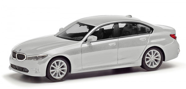 Herpa 430791-005 - BMW 3er (G20) Limousine, glaciersilber