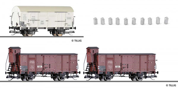 Tillig 502899 - DRG Set "Milchtransport" Ep.2