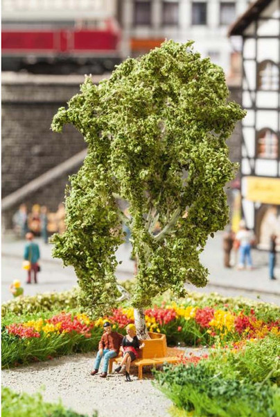 Noch 21642 - Baum mit Ruhebank 11,5 cm hoch