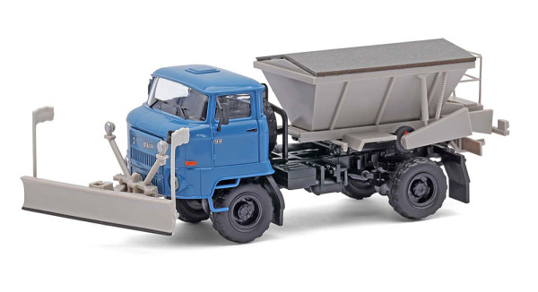 Busch 95568 - IFA L60 m.Schneepflug/Streuer