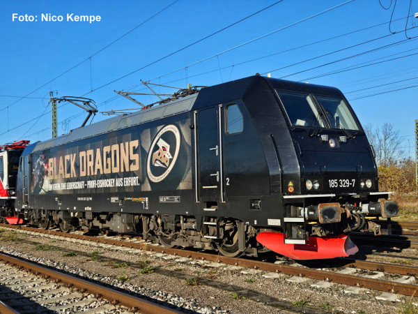 Piko 57877 - Elektrolok 185 329 Black Dragons VI + DSS 8pol.