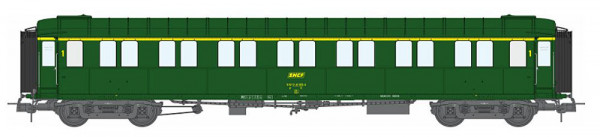 REE VB-468 - SNCF Reisezugwagen Metallisee 1.Klasse A7 grün 301 Ep.4