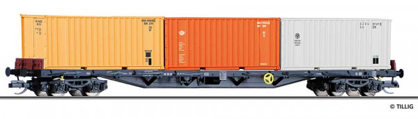 Tillig 18145 - Containertragwg., DR, Ep.IV