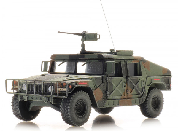 Artitec 6870543 - US Humvee Camo Armored .50 MG TK/INF