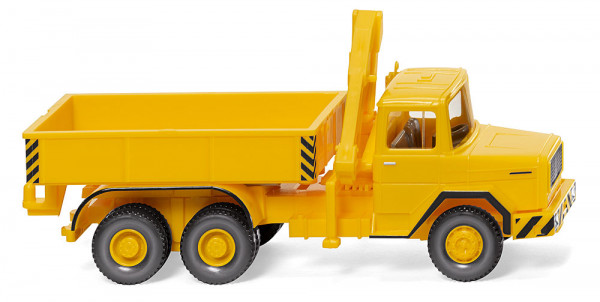 Wiking 050404 - Magirus Deutz Schwerlastzugmaschine - verkehrsgelb
