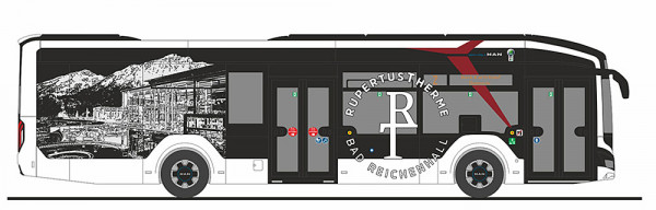Rietze 76343 - MAN Lion´s City 12 E Stadtwerke Bad Reichenhall - Rupertus Therme