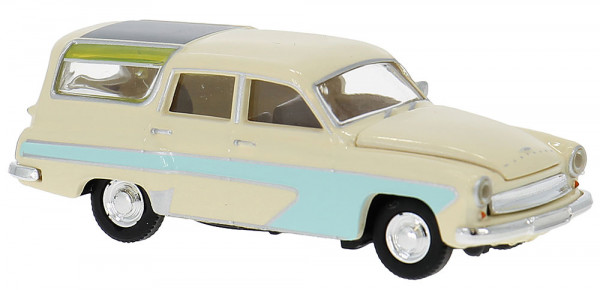 Brekina 27124 - Wartburg 311 Camping hellbeige/hellblau 1959