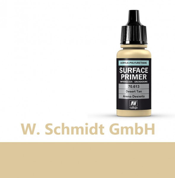 Vallejo 770613 - Primer (Grundierung) Wüstenbraun, Basisfarbe, 17 ml