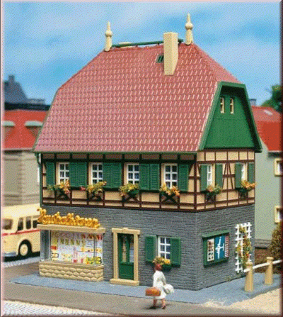 Auhagen 12347 - Wohnhaus mit Laden