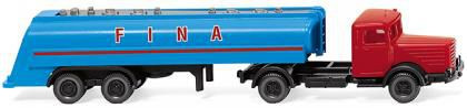 Wiking 098242- Büssing 8006Tanksattelzug
