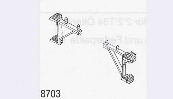 Weinert 8703 - Aufstiegstritte f. Pufferb.