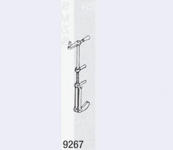 Weinert 9267 - Bremskurbel f.Schmalspurw. 2St