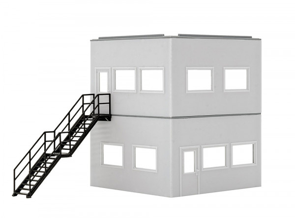 Kibri 39255 - Bürobereich für Industriehallen 6,3 x B 6,3 x H 7,5 cm