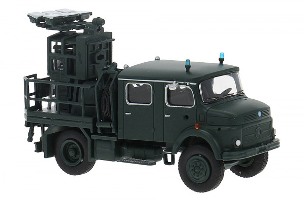 Brekina 47191 - Mercedes-Benz LA911 Lichtmastwagen des Bundesgrenzschutzes