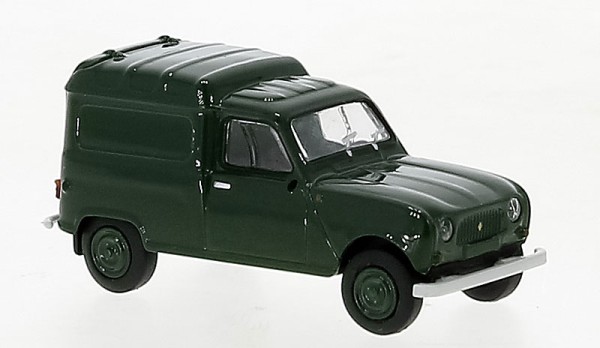 Brekina 14754 - Renault R4 Fourgonnette dunkelgrün, 1961,