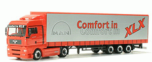 Herpa 281164 - MAN TGA XLX Lowliner-Sz "MAN Megaliner