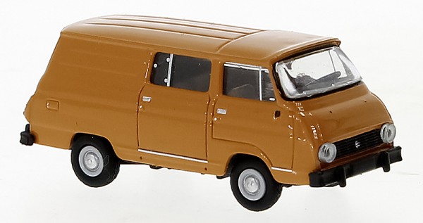 Brekina 30804 - Skoda 1203 Halbbus hellrot, 1969,