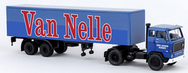 Brekina 85674 - Volvo F 89 Koffer-SZ 1972, Van Nelle,