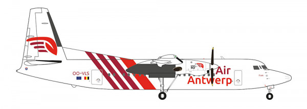Herpa 571920 - Air Antwerp Fokker 50