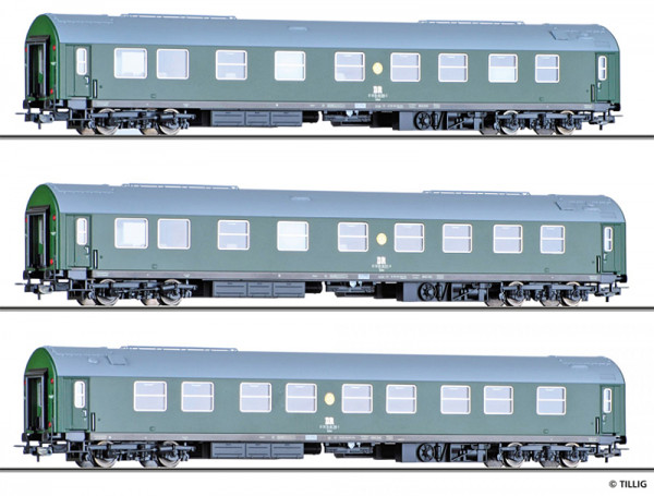 Tillig 70039 - DR Set "Salonwagenzug der DDR-Regierung" 3-teilig Ep.4, "Salonwagenzug 2"