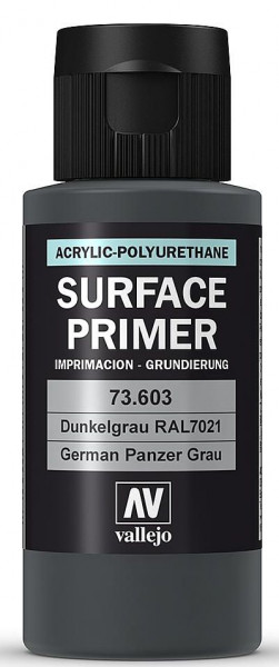 Vallejo 773603 - Primer (Grundierung) Panzergrau, 60 ml