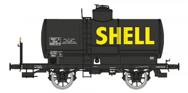 REE WB-707 - SNCF Kesselwagen OCEM19 2-achsig Ep. 3, "Shell"