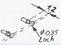 Weinert 8465 - Griffstangenhalt.f.0,3-mmDraht