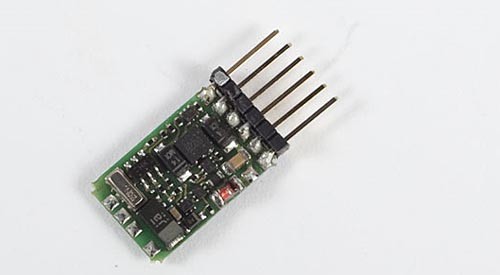 Lenz 10311-02 - Lokdecoder "Silver mini+", 0,5/0,8A, mit Schnittstellenstecker NEM651