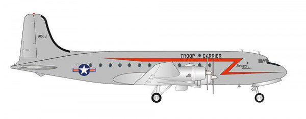Herpa 573177 - U.S. Air Force Douglas C-54 Skymaster "Rosinenbomber"