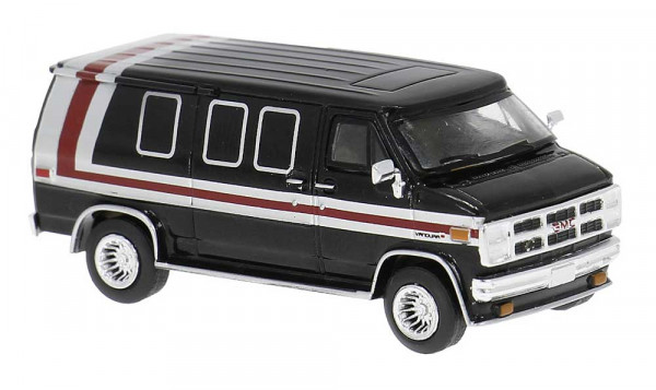 Brekina 18262 - GMC Vandura schwarz