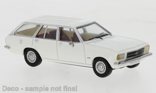 PCX870402 - Opel Rekord D Caravan weiss, 1972,