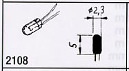Weinert 2108 - Longlife Lämpchen,5Volt,2Stück
