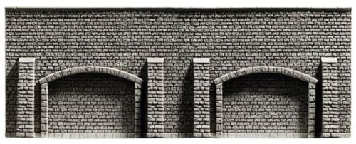 Noch 48059 - Arkadenmauer extra lang Steinmauer 51,8 x 9,7 cm PROFI-plus TT