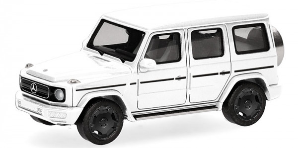 Herpa 421195 - Mercedes-Benz G580 mit EQ-Technologie (N465), weiß