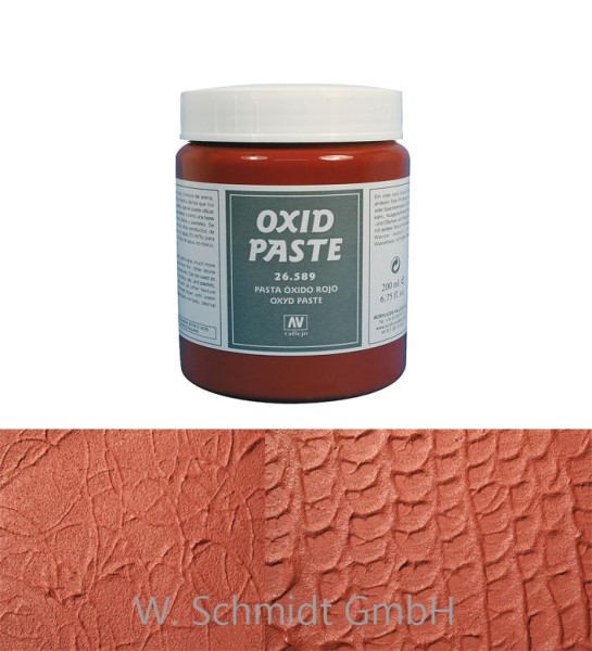Vallejo 726589 - Effekte Rot-Oxyd, 200 ml