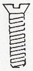 Weinert 2148 - Schraube M1,6X3mm DIN963,10Stk