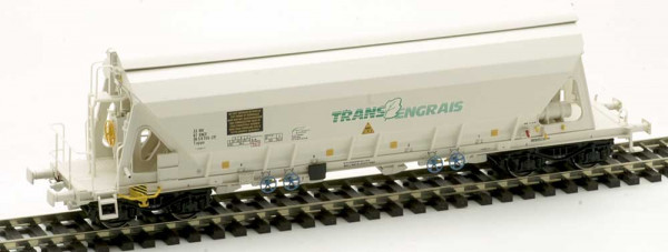 Albert Modell 065325 - SNCF Schüttgutwagen Tapps weiß Ep.5 “Trans Engrais”