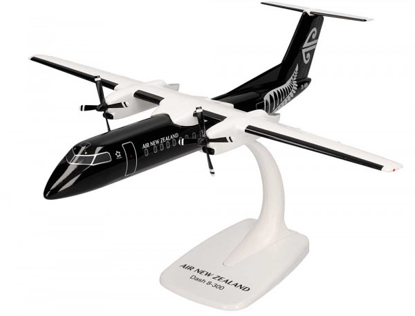 Herpa 614252 - Air New Zealand DHC-8-300 - All black livery