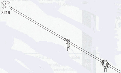 Weinert 8216 - Stellstange BR 03.10 DR Reko
