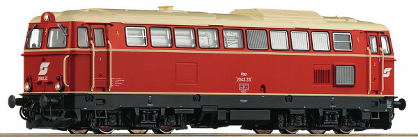 Roco 7310038 - ÖBB Diesellok Rh 2043 blutorange Ep.4, DCC + Sound