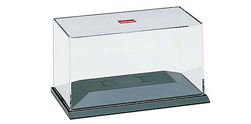 Herpa 055000 - PC-Vitrine incl. Halteklammern PKW 1:87 Länge 9cm, Breite 4,5cm, Höhe 6cm