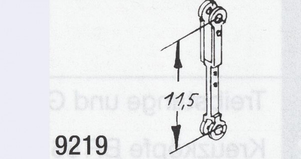 Weinert 9219 - Voreilhebel BR 78